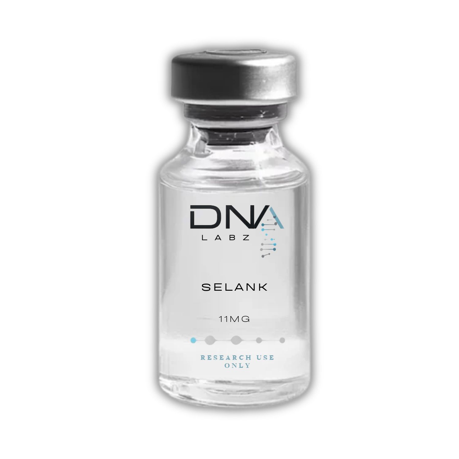 Selank 11mg laboratory vial
